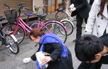 街の清掃活動